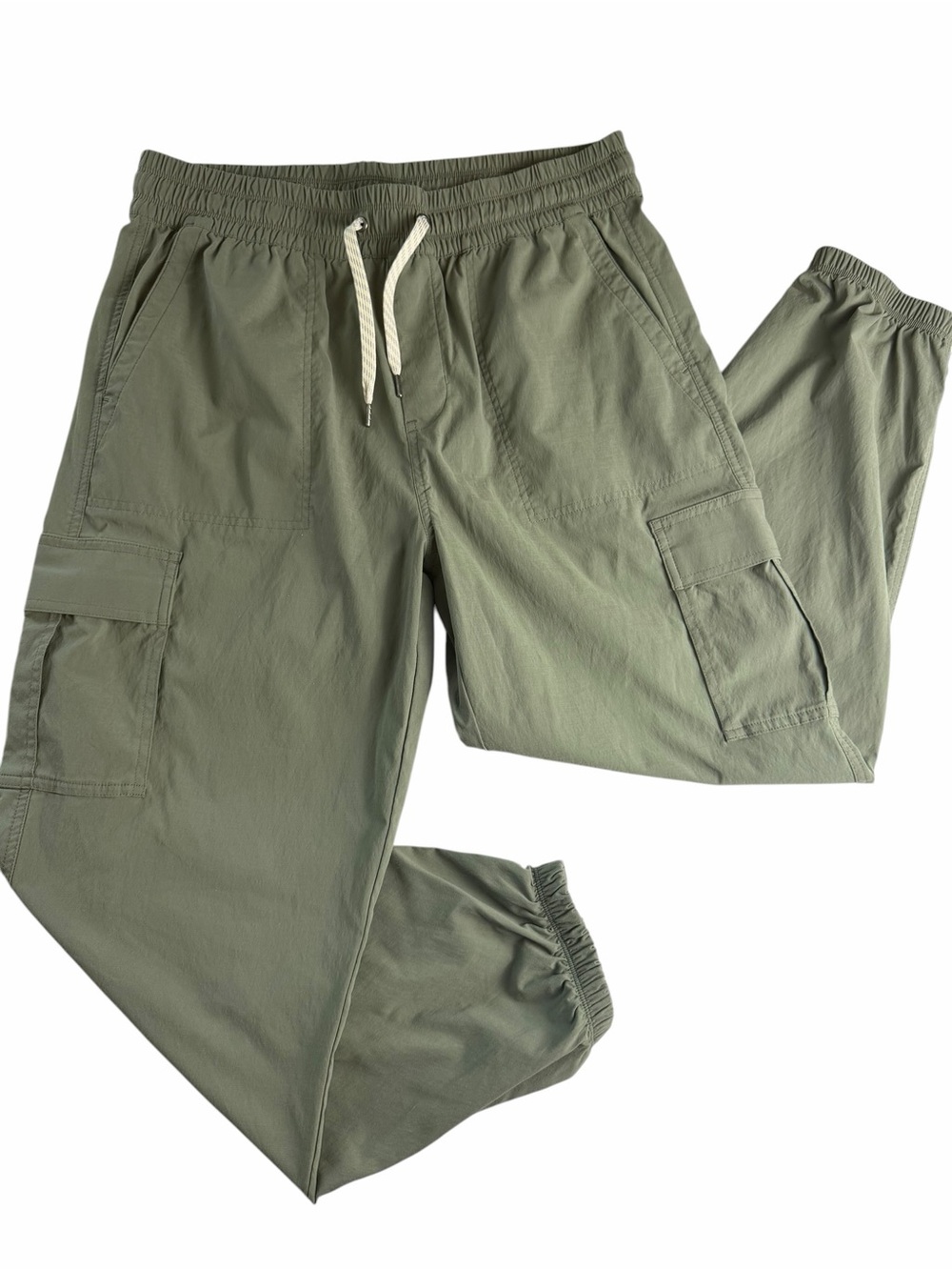 Vuori women’s Scout jogger performance cargo pants army green size large - Picture 3 of 8